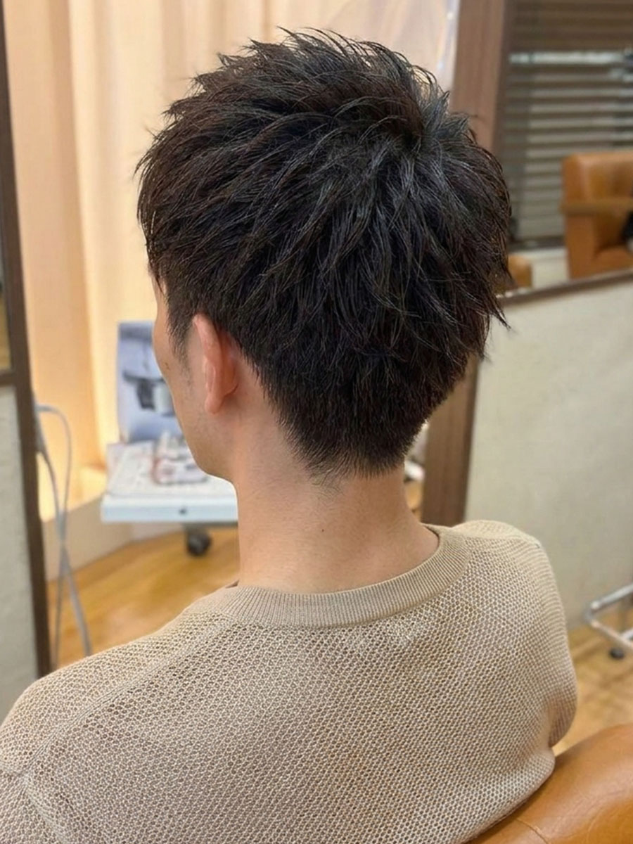 爽やか束感ショート【河内花園駅】